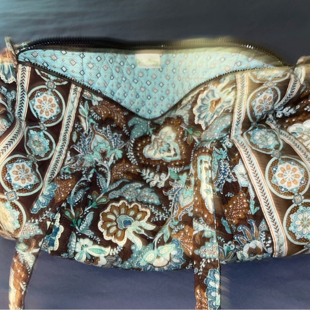 VTG Vera Bradley Weekender Duffel Bag - Picture 3 of 5